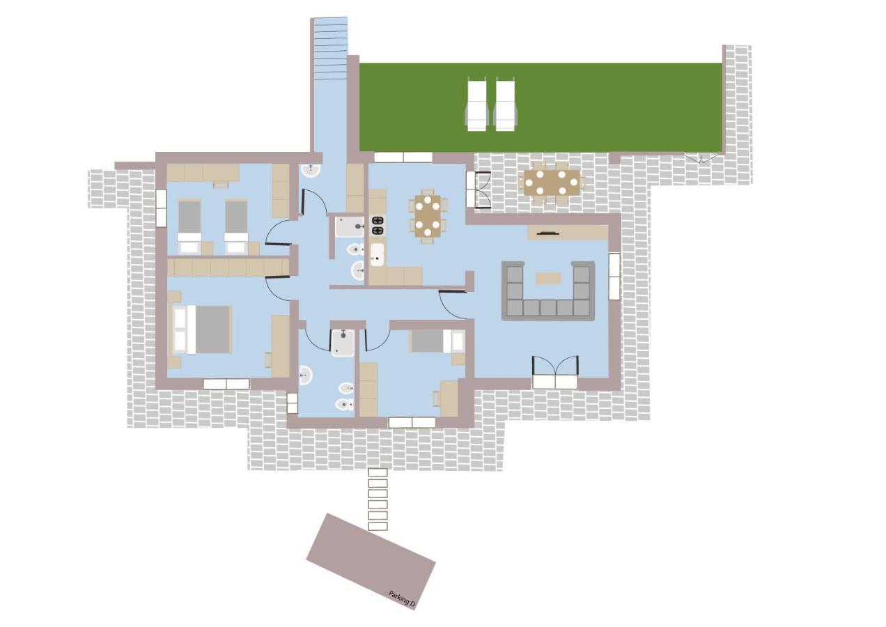 Residence Mare Azzurro ซิสเตียนา ภายนอก รูปภาพ